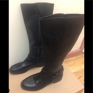 Black Leather boots - Via Spiga